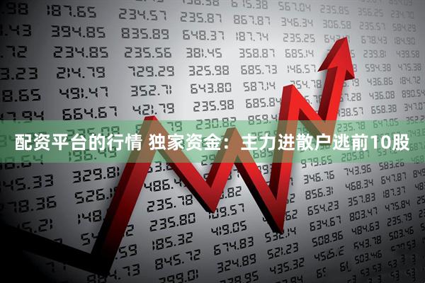 配资平台的行情 独家资金：主力进散户逃前10股